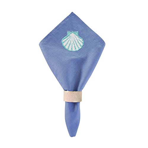 Servilletas de Algodón Azul C&F Home Pack x6 miniatura 1