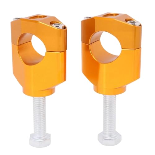 Pontet de guidon 28 mm accessoire de serrage or pour moto CR 250