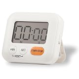 Timer [EU-Marke] Weiß - Digitaler Küchentimer, Ideal zum Kochen...