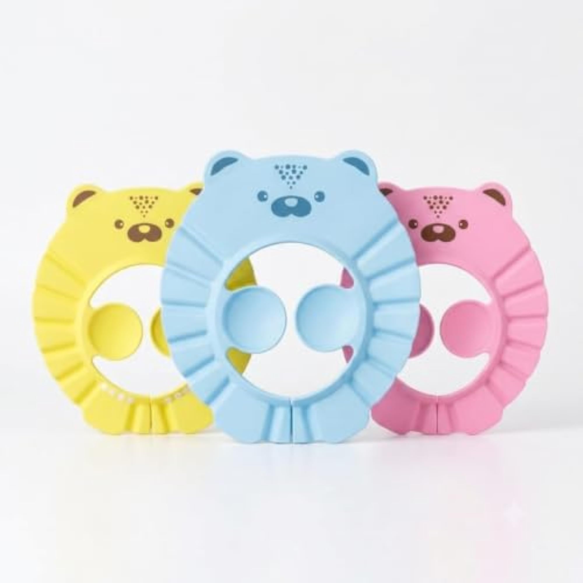 Baby Bath Shower Cap, Adjustable Silicone Bathing Crown