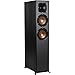 Klipsch R-625FA Powerful Detailed Floorstanding Single Home Speaker Black