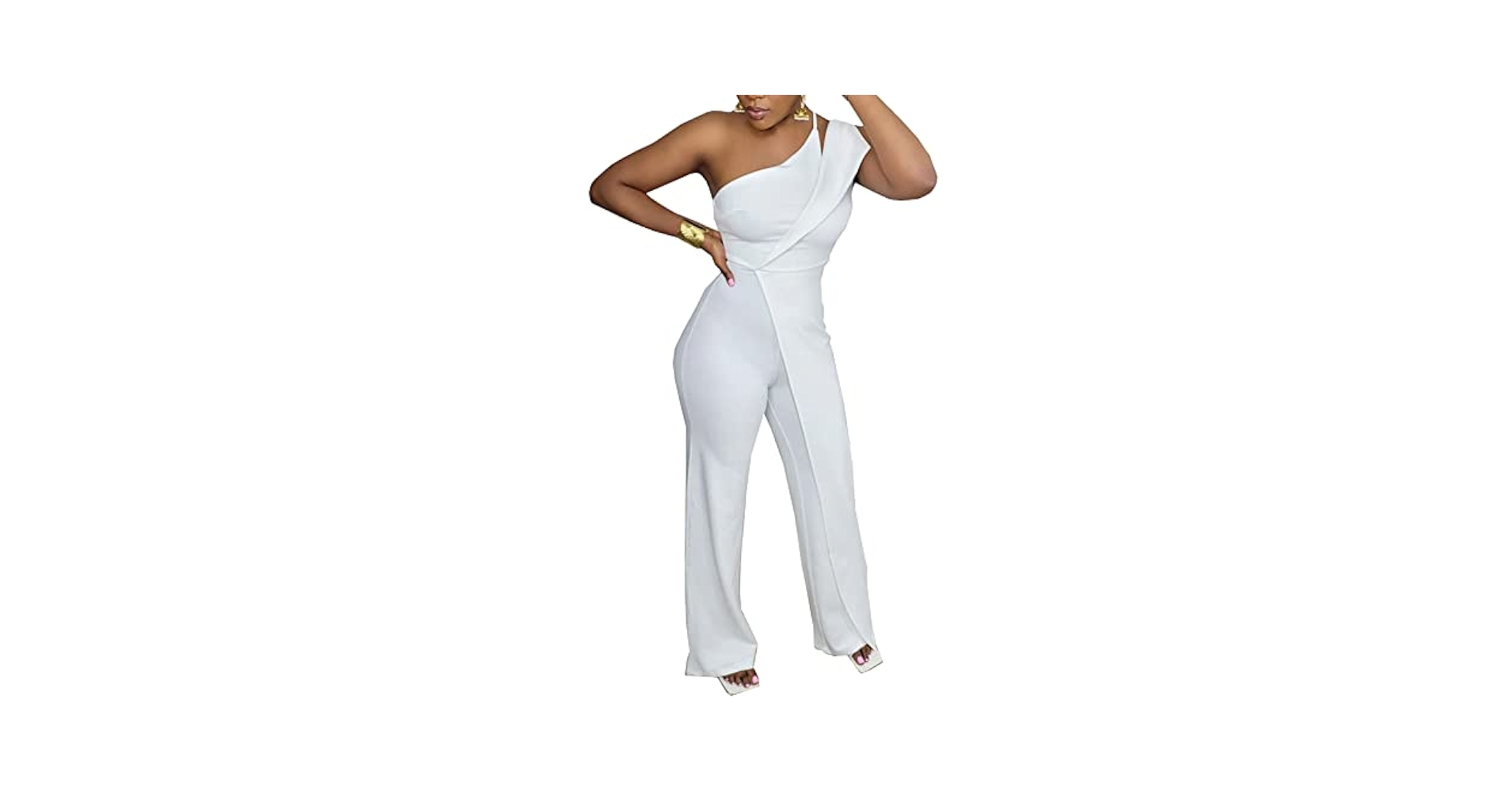 ♡ RANCLIC one shoulder rompers♡ Amazon.com: CRZ YOGA Butterluxe One Shoulder Athletic