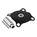Solenoid Valve Diaphragm Rubber Seal and Iron Core Replacement Part Compatible with Solenoid Valves for Industrial and Plumbing Use