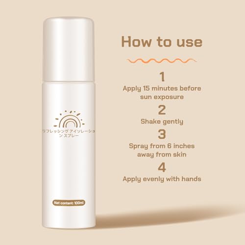JunKuJK Spray Sunscreen SPF 50,Face Sunscreen Spray,Moisturizing and Light Makeup Spray,Sun Screen Mist 1 oz 100 ml