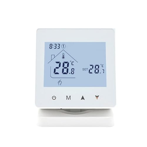 Thermostat d'ambiance tactile avec programmation hebdomadaire précise