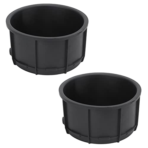 Insertos de Goma para Portavasos de Consola Central Negro miniatura 4
