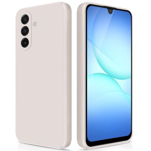 GiiYoon Coque pour Samsung Galaxy A17 5G Case en Silicone, Etui de Protection Antichoc Etui Housse Silicone Ultra-Mince avec Couche Intérieure en Fibre et...