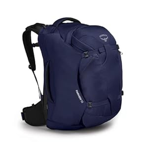 Osprey Fairview 55L Women's Travel Backpack, Winter Night Blue