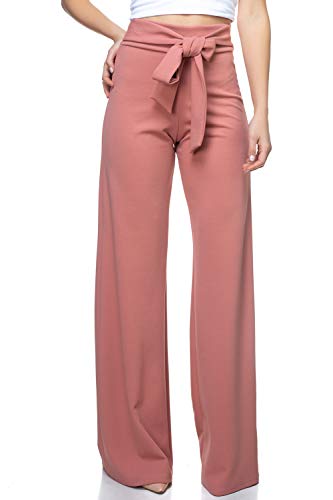 Women's J2 Love Front Tie Palazzo Pants