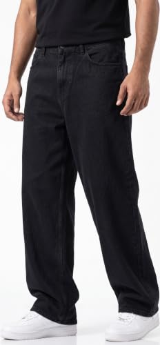 JAAR FASHION Baggy Fit Jeans for Men Blue - Image 8