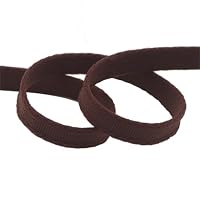 2 5 10Y Nylon Reggiseno con ferretto Involucro Fascia Elastica Peluche Canalizzazione Nastro Biancheria Intima Lingerie Cucitura Finiture P-Brown 4,6 m