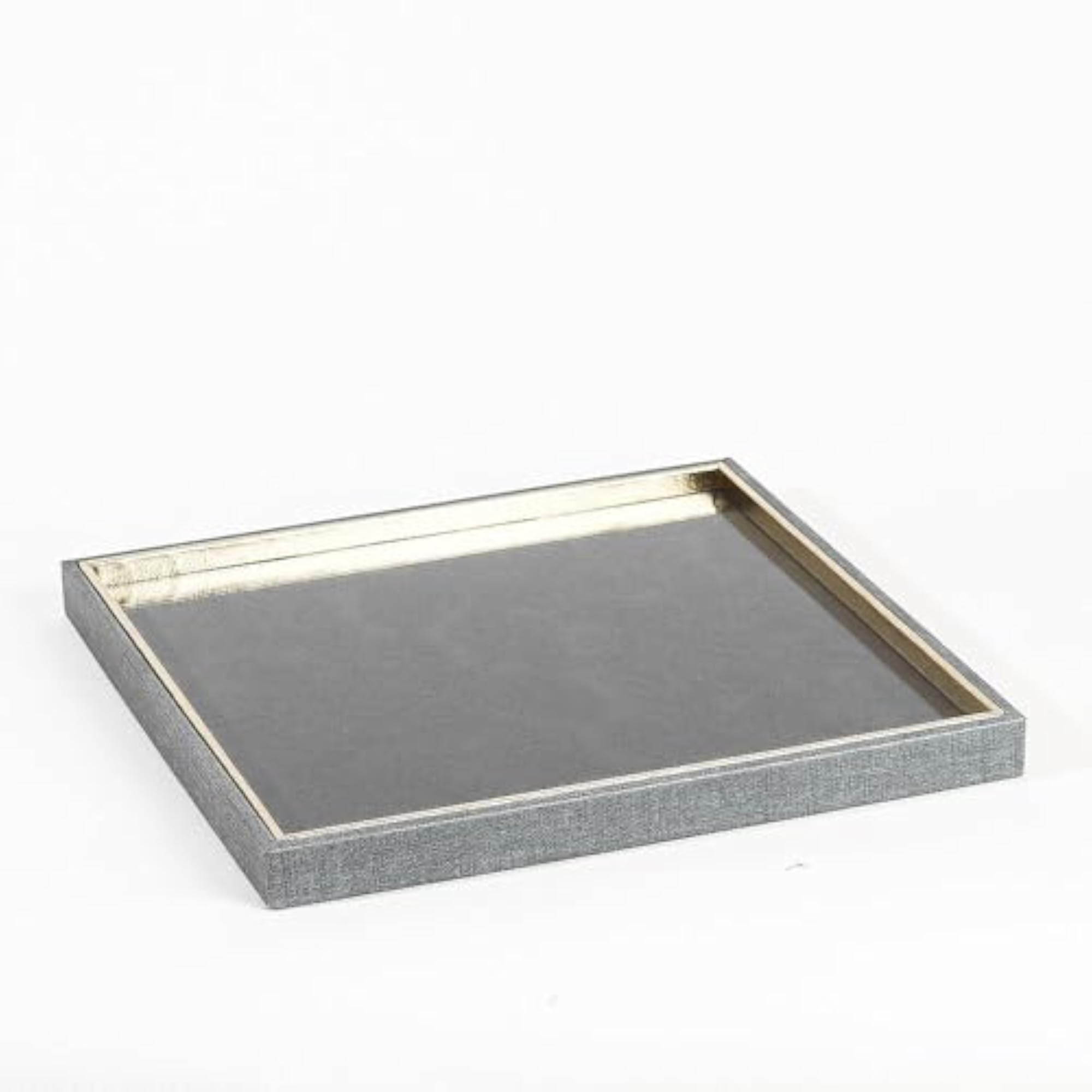 Glass Square Tray for Home Decor, Decorative Organiser