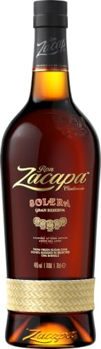 Zacapa Centenario Solera Rum, aromatischer Rum, 40% Vol,700ml Einzelflasche