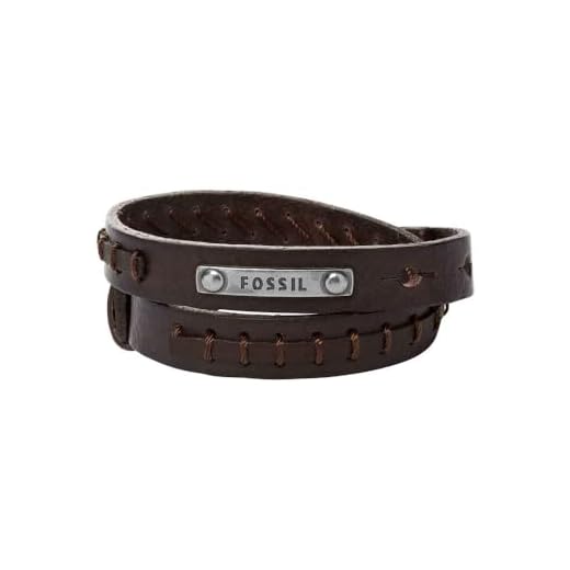 Fossil Herren Schmuck aus Leder VINTAGE CASUAL JF87354040