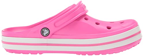 Image of Crocs Kids' Classic Clogs, Electric Pink, 8 Women /6 Men