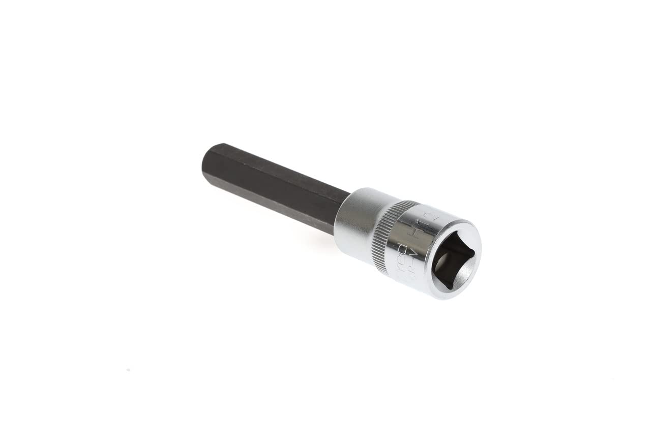 GEDORE red Screwdriver bit socket long hex, 12 mm AF, 1/2" 12.5 mm, Screwdriver bit socket, Tool, R62551219, Steel - Image 2