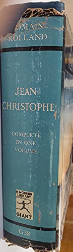 Jean-Christophe [Modern library giants, 38.1] B00085GDIA Book Cover