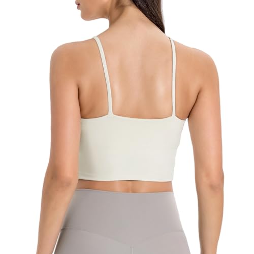 Image of Lemedy Women Padded Sports Bra Fitness Workout Running Shirts Yoga Tank Top