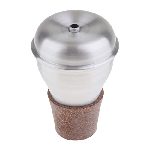 Generic - yaoqijie Durable Aluminum Straight Trumpet Silencer Mini Mute For Music Lover Silver Mute For Trumpet Musical Instrument Accessories lasting