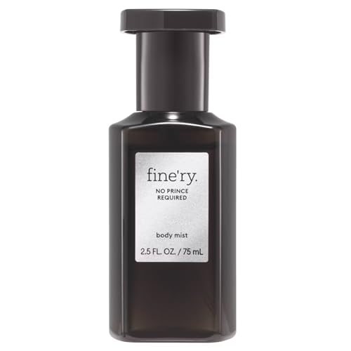 Image of Fine'ry Jasmine Amber Mini Hair + Body Mist Fragrance Spray for Women & Girls - No Prince Required Floral Musk Scent with Blooming Jasmine, Pink Marshmallow, Amber, Travel Gift for Teens (2.5 Fl Oz)