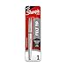 Sharpie Stainless Steel Grip Pen, Fine Point (0.8mm), Black, 1 Count