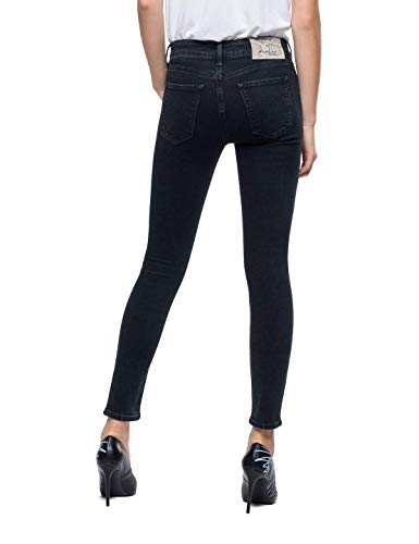 Replay New Luz Jeans, Nero (098 Black), 24W / 28L