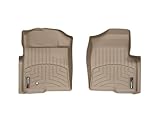 WeatherTech Custom Fit FloorLiners for Ford F-150, F-150 SVT Raptor - 1st Row (451791), Tan