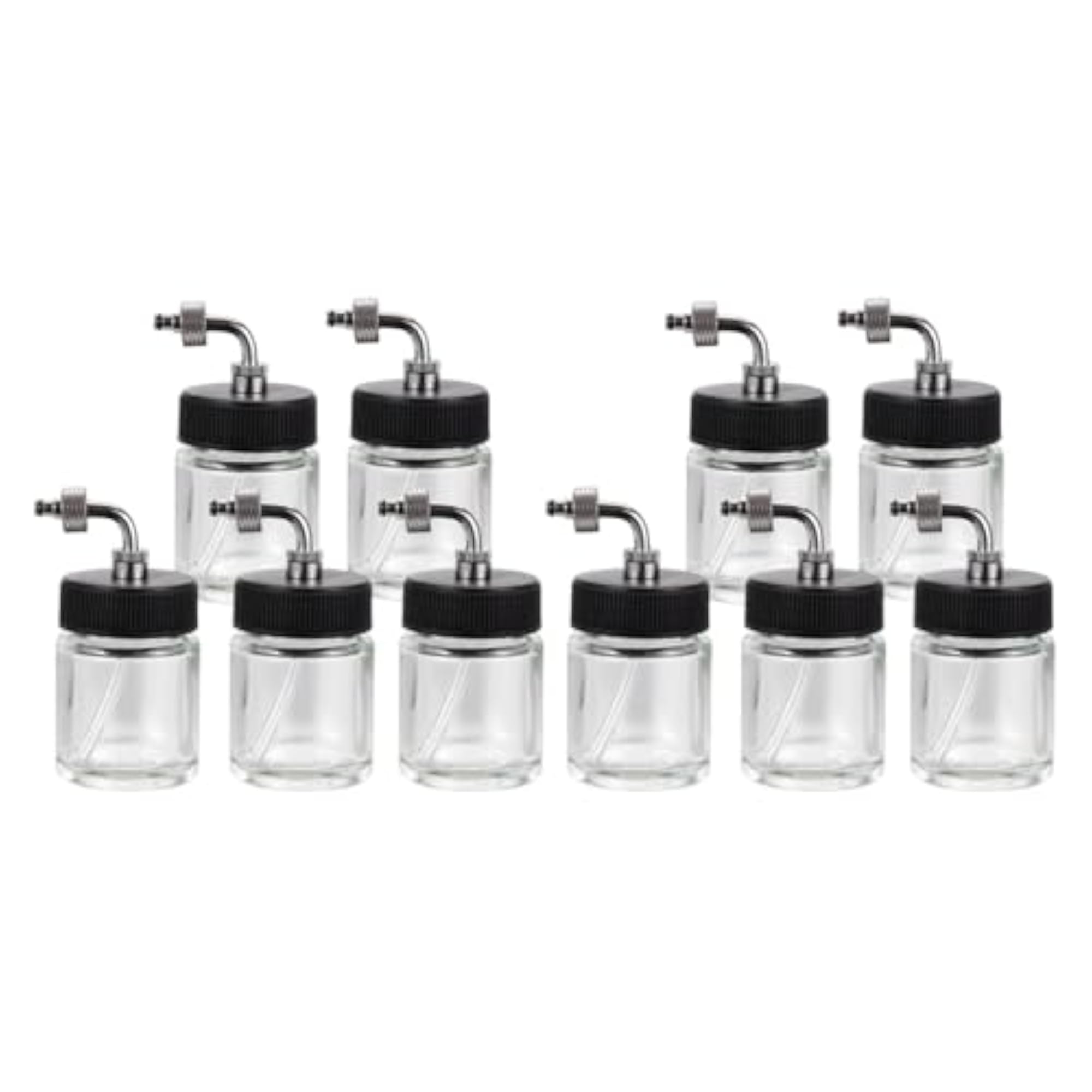 10 Pieces Airbrush Bottles for Professional Painting Tools