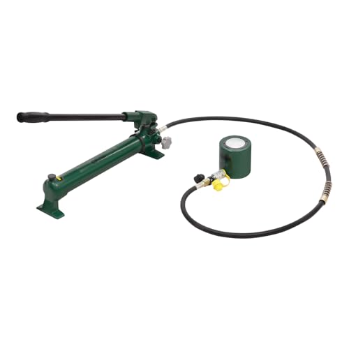 GEYOPMID Manual Hydraulic Pump, Powerful Hydraulic Hand Pump 10000psi Hydraulic Manual Lifting Pump Single Acting Hand Operated Porta Power Pump for Hydraulic Tools CP-700