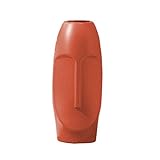 Cómodo: el jarrón está hecho de materiales respetuosos con el medio ambiente de alta calidad, muy fuerte y duradero, y se siente cómodo. Tiene una artesanía excelente, es duradero y no se desvanecerá.