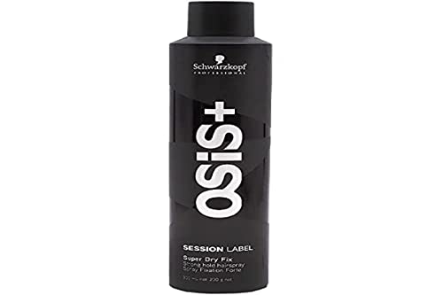 Spray pour cheveux Schwarzkopf OSiS Session Label fixation forte flacon de 300 ml