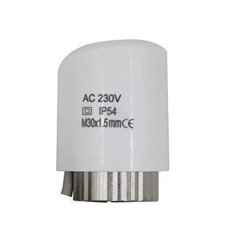 1/10/20 piezas - actuador electrotermico per colector calefaccion multicapa distribuidor suelo radiante (230v Normalmente abierto, 1 piezas) Cover