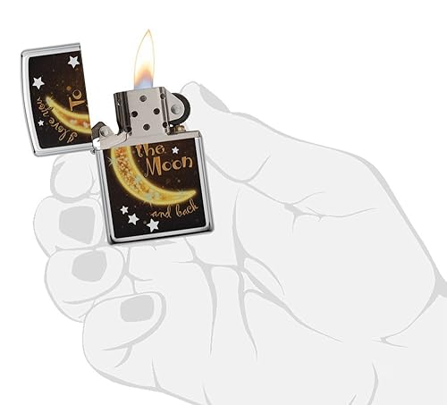 Encendedor Zippo Moon and Star miniatura 6