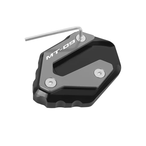 Extension béquille CNC Yamaha MT-09 pour éviter la chute de votre moto sur sol meuble