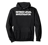 pensionierter Rechtsforscher Pullover Hoodie