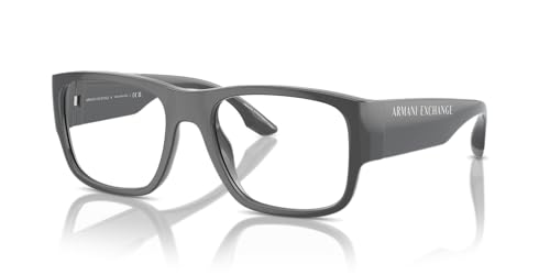 Image of Armani Exchange mens Ax3112u Universal Fit Square Prescription Eyewear Frames