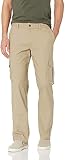 Dickies Men's Ripstop Cargo Pant Regular Straight Fit Pants, Rinsed Desert Sand, 40 30