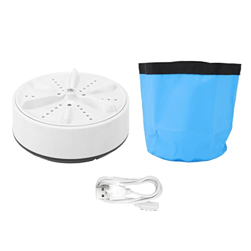 Mini Máquina de Lavar Sem Fio, Mini Máquina de Lavar USB IPX7 à Prova d'água Limpeza Profunda Portá