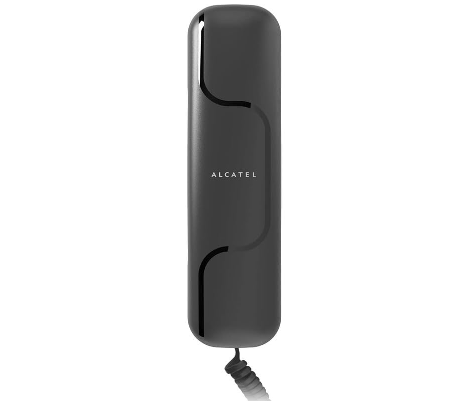 Alcatel T-06 Home & Business Wall Mount Corded Landline Phone-Black