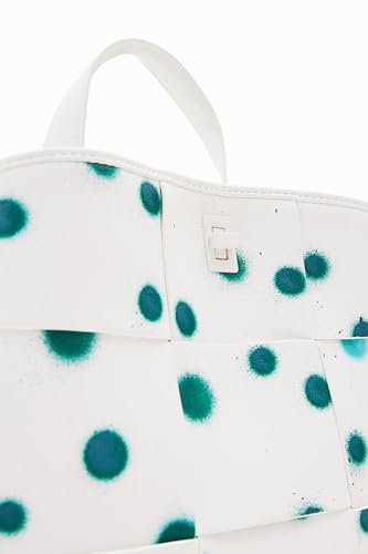 Desigual Women's Accessories PU Backpack Mini, White, One Size3