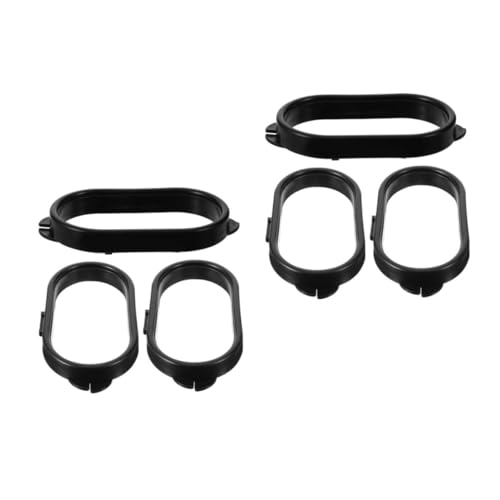 Poubelle de voiture OUNONA bleue et noire en ABS avec support portable pour l'organisation