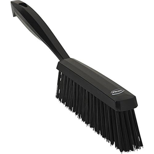 Remco 1 19/32 in W Bench Brush, Medium, 6 1/2 in L Handle, 6 1/2 in L Brush, Black, Plastic 45899-1 Each