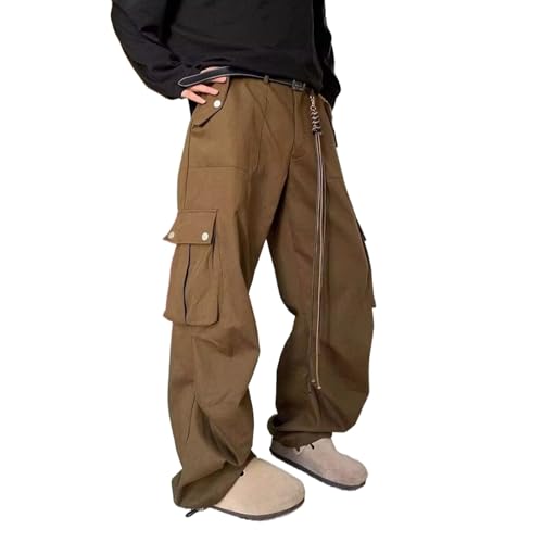 Wide Cargo Pants Men Baggy Oversize Cargo Trousers Male Oversize Loose Casual Streetwear Hip Hop Pants Spring
