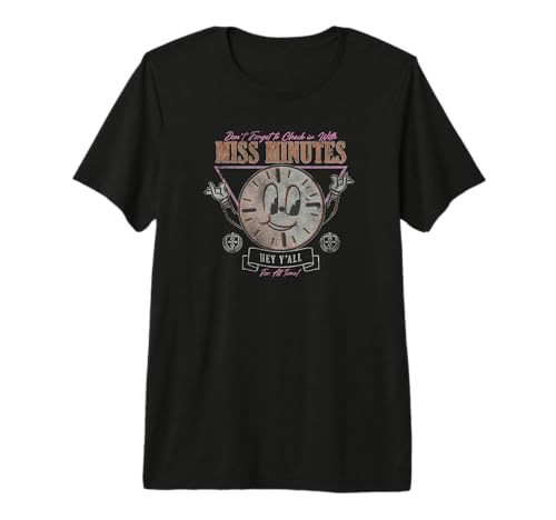 T-shirt Loki Marvel Miss Minutes en coton style normcore premium
