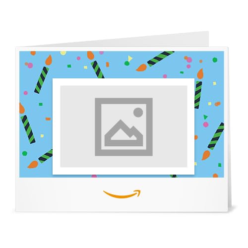 Amazon Gift Card Birthday Candles (Your Upload Print at