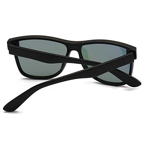 Image of DUBERY Fashion Polarized Sunglasses for Women Men 100% UV Protection Trendy Siamese Lens Shades D8030