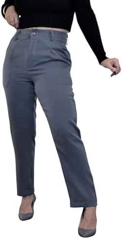 Calça Alfaiataria Feminina Corte Mom Elegante Casual Premium