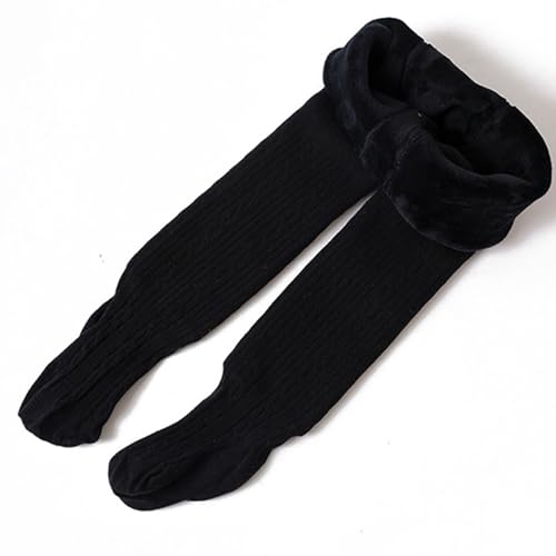 Toddler Kids Baby Girls Plush Cotton Solid Warm Leggings Pantyhose Stretchy Basic Full Length Cat Leggings for Girls3