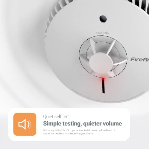 FireAngel Heat Alarm with 10 Year Sealed For Life Battery, FA6720-R (HT-630 replacement, new gen)