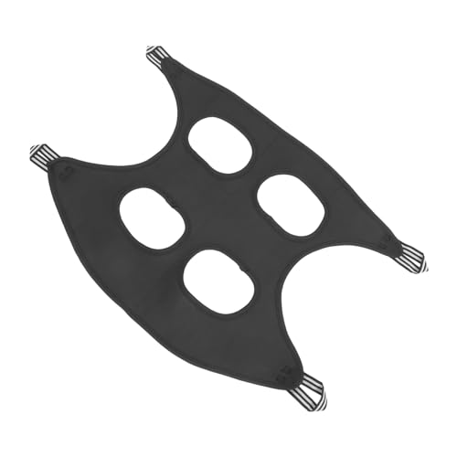 Abaodam キャットビューティーハンモック 犬の爪切りハンモック 猫の爪切り用 具 グルーミングスリング グルーミングハンモック 犬の爪切り 具 犬の爪切りハーネス 布 Black